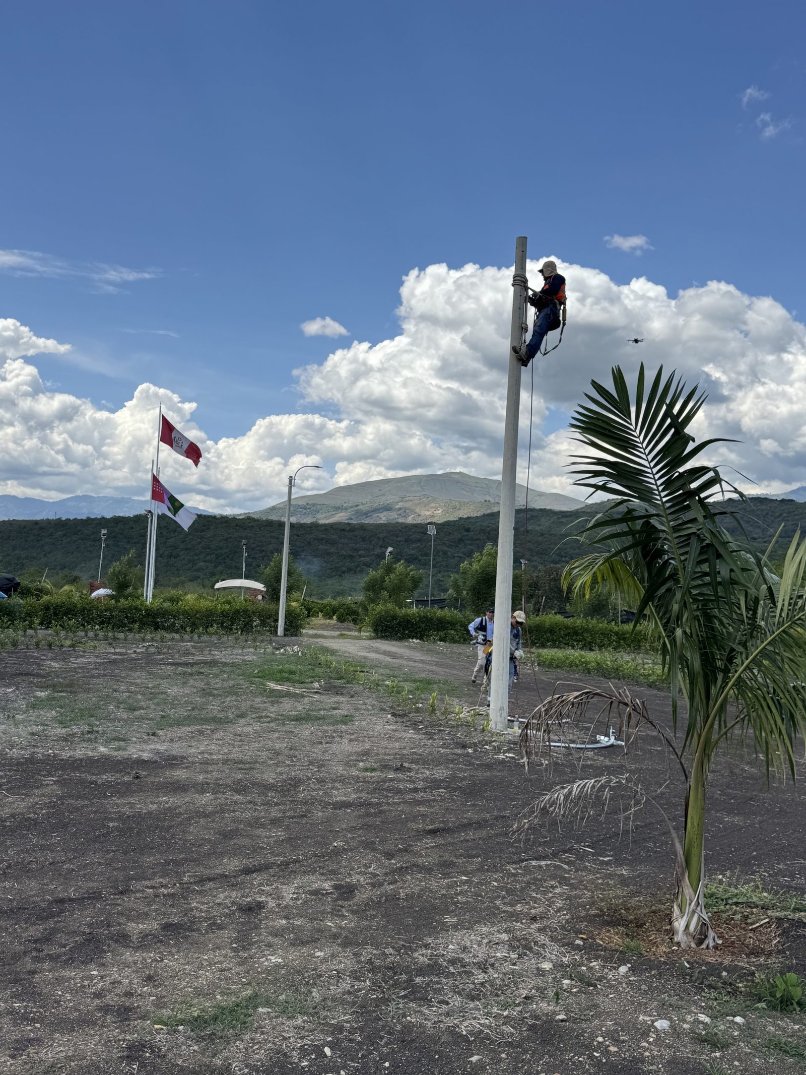 Alumbrado público en Santa Fe